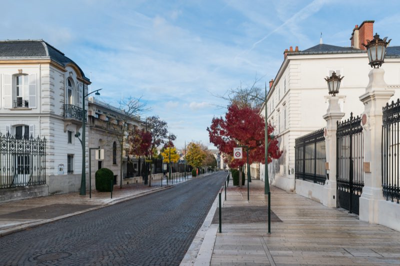 L’avenue de Champagne à Épernay